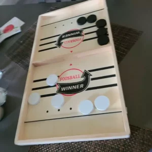 interactive two player table hockey for kids