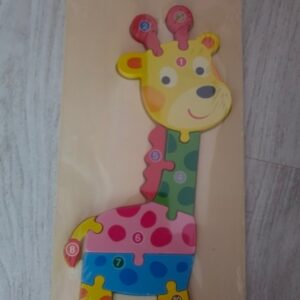 montessori 3d animal shaped puzzle for kids