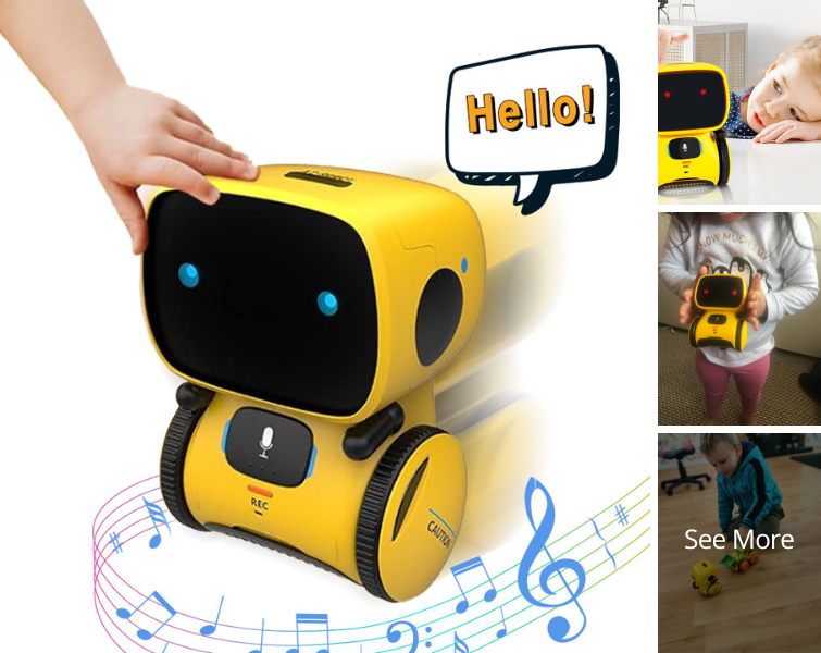 Robby the Robot Interactive Toy