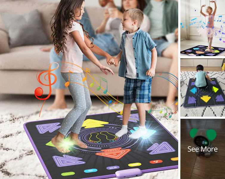 DanceBeat Kids' Bluetooth Interactive Mat