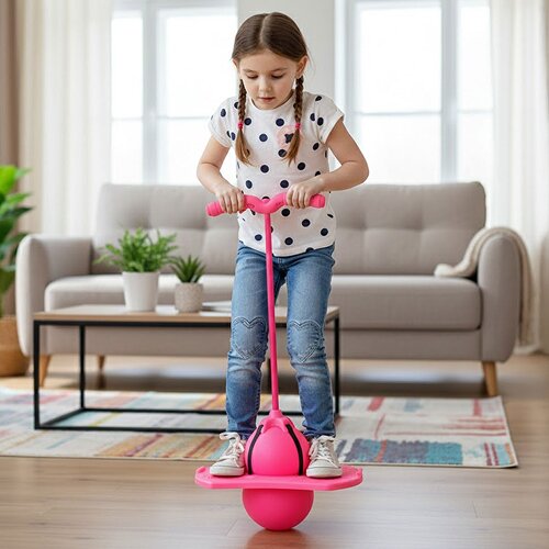 Child playing with the Balance Pogo Ball