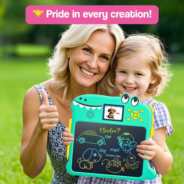 TinyTutor learning pad in use