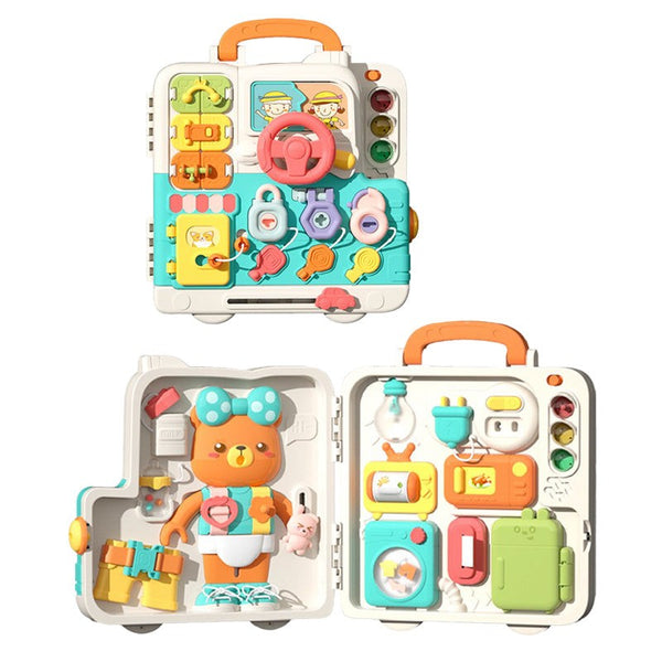 Busy Board Montessori educational toy for infants