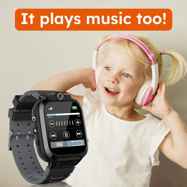 Kids Multi-purpose Smartwatch with music, games and fitness tracker