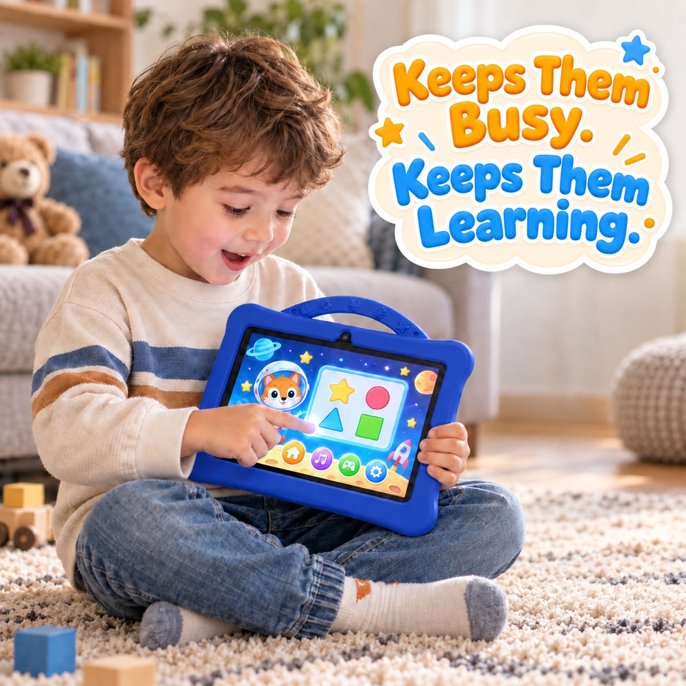 STEM SuperPad shockproof learning tablet with astronaut case
