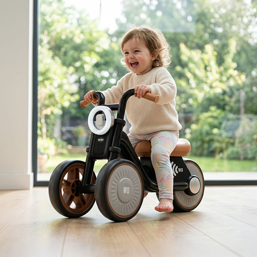 Tiny Biker Anti-Tip Light & Sound Motorcycle